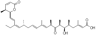structure of CAS# 87081-35-4, Leptomycin B;Antibiotic CI 940; Antibiotic CL 1957A; CI 940; CL 1957A; Elactocin; Mantuamycin; NSC 364372; PD 114720