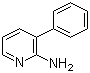 3-Phenyl-2-pyridinamine molecular structure (CAS 87109-10-2)