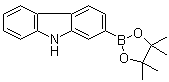 structure of CAS# 871125-67-6, 4a,9a-Dihydro-9H-carbazole-2-boronic acid pinacol ester