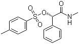 (S)-2-(Methylamino)-2-oxo-1-phenylethyl 4-methylbenzenesulfonate molecular structure (CAS 871224-68-9)