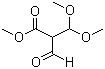 2-Formyl-3,3-dimethoxypropanoic acid methyl ester molecular structure (CAS 871301-32-5)