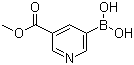 5-(Methoxycarbonyl)pyridin-3-ylboronic acid molecular structure (CAS 871329-53-2)