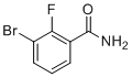 structure of CAS# 871353-25-2, 3-Bromo-2-fluorobenzamide
