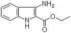 structure of CAS# 87223-77-6, Ethyl 3-amino-2-indolecarboxylate;Ethyl 3-amino-1H-indole-2-carboxylate