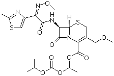 Cefpodoxime proxetil  molecular structure (CAS 87239-81-4)