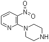 结构式 CAS# 87394-48-7, 1-(3-硝基吡啶-2-基)哌嗪