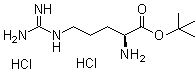 L-Arginine 1,1-dimethylethyl ester dihydrochloride molecular structure (CAS 87459-72-1)