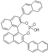 结构式 CAS# 874948-60-4, (11bS)-4-羟基-2,6-二-2-萘基-二萘并[2,1-d:1',2'-f][1,3,2]二氧杂磷杂卓 4-氧化物