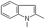 1,2-Dimethylindole molecular structure (CAS 875-79-6)