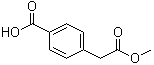 structure of CAS# 87524-66-1, Methyl (4-carboxyphenyl)acetate;4-[(Methoxycarbonyl)methyl]benzoic acid