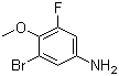 structure of CAS# 875664-44-1, 3-Bromo-5-fluoro-4-methoxyaniline