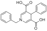 结构式 CAS# 875779-49-0, 1-苄基-4-苯基-1,4-二氢吡啶-3,5-二甲酸