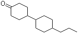 结构式 CAS# 87625-09-0, [4'-丙基-1,1'-二环己基]-4-酮