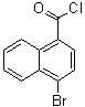 结构式 CAS# 87700-65-0, 4-溴-1-萘甲酰氯