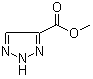 structure of CAS# 877309-59-6, 2H-1,2,3-Triazole-4-carboxylic acid methyl ester