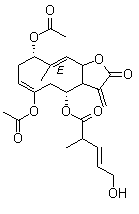 Eupalinolide B molecular structure (CAS 877822-41-8)