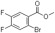 structure of CAS# 878207-28-4, Methyl 2-bromo-4,5-difluorobenzoate