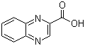 structure of CAS# 879-65-2, 2-Quinoxalinecarboxylic acid