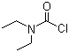 N,N-二乙基氯甲酰胺分子结构 (CAS 88-10-8)