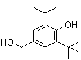 结构式 CAS# 88-26-6, 3,5-二叔丁基-4-羟基苄醇
