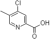 structure of CAS# 882679-14-3, 4-Chloro-5-methylpicolinic acid