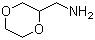 structure of CAS# 88277-83-2, 1,4-Dioxan-2-ylmethanamine