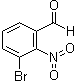 3-Bromo-2-nitrobenzaldehyde molecular structure (CAS 882772-99-8)