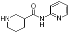N-(Pyridin-2-yl)piperidine-3-carboxamide molecular structure (CAS 883106-72-7)