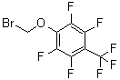 结构式 CAS# 883521-27-5, 1-(溴甲氧基)-2,3,5,6-四氟-4-(三氟甲基)苯