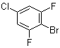 结构式 CAS# 883546-16-5, 2-溴-5-氯-1,3-二氟苯