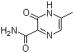 3,4-Dihydro-5-methyl-3-oxo-2-pyrazinecarboxamide molecular structure (CAS 88394-05-2)