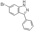 6-Bromo-3-phenyl-1H-indazole molecular structure (CAS 885271-16-9)