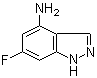 结构式 CAS# 885520-16-1, 6-氟-1H-吲唑-4-胺