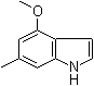 structure of CAS# 885522-46-3, 4-Methoxy-6-methyl-1H-indole