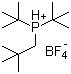 structure of CAS# 886059-84-3, Di-tert-butylneopentylphosphonium tetrafluoroborate;Bis(1,1-dimethylethyl)(2,2-dimethylpropyl)phosphine tetrafluoroborate