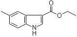 结构式 CAS# 88611-94-3, 5-甲基吲哚-3-羧酸乙酯