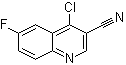 4-Chloro-6-fluoro-3-quinolinecarbonitrile molecular structure (CAS 886362-73-8)