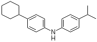 structure of CAS# 886365-92-0, 4-Cyclohexyl-N-[4-(1-methylethyl)phenyl]benzenamine