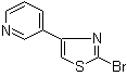 3-(2-Bromo-4-thiazolyl)pyridine molecular structure (CAS 886370-95-2)