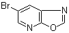 6-Bromo-oxazolo[5,4-b]pyridine molecular structure (CAS 886372-90-3)