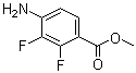 4-Amino-2,3-difluorobenzoic acid methyl ester molecular structure (CAS 886497-08-1)