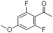结构式 CAS# 886498-84-6, 2',6'-二氟-4'-甲氧基苯乙酮