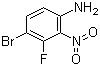 4-Bromo-3-fluoro-2-nitroaniline molecular structure (CAS 886762-75-0)