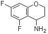 结构式 CAS# 886762-87-4, 5,7-二氟二氢苯并吡喃-4-胺