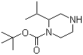 结构式 CAS# 886766-25-2, 1-N-叔丁氧羰基-2-异丙基哌嗪