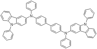 结构式 CAS# 887402-92-8, N,N'-苯基-N,N'-(9-苯基-3-咔唑基)-1,1'-联苯-4,4'-二胺