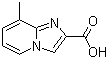 8-Methylimidazo[1,2-a]pyridine-2-carboxylic acid molecular structure (CAS 88751-05-7)