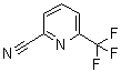 结构式 CAS# 887583-52-0, 6-(三氟甲基)吡啶-2-甲腈