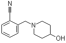 structure of CAS# 887593-76-2, 2-[(4-Hydroxy-1-piperidinyl)methyl]benzonitrile