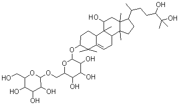 结构式 CAS# 88901-45-5, 罗汉果皂苷 II-A2